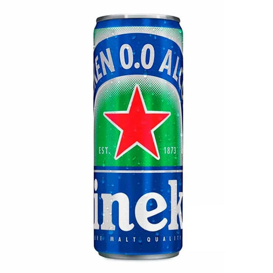HEINEKEN CERVEZA 0.0 LATALATON 24pzs 355 ML