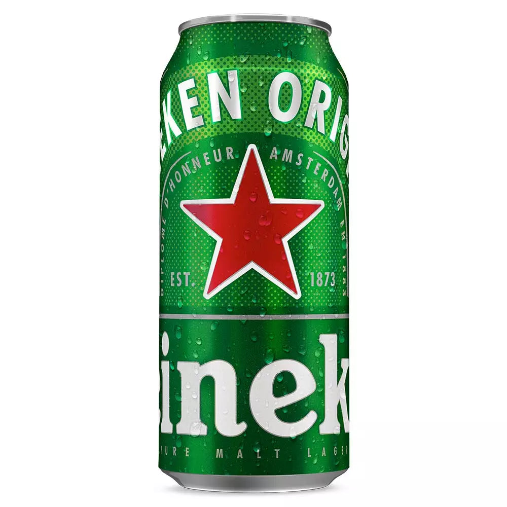 HEINEKEN CERVEZA LATON 24pzs 473 ML