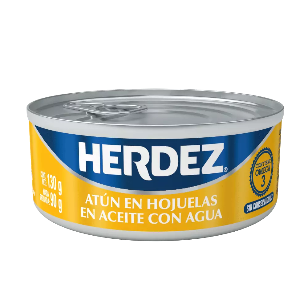 HERDEZ ATUN HOJUELAS EN ACEITE 24/130 G