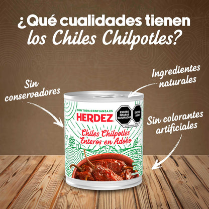 HERDEZ CHIPOTLES 12/198 G 5654