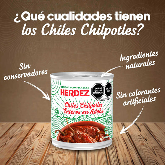 HERDEZ CHIPOTLES 12/198 G 5654