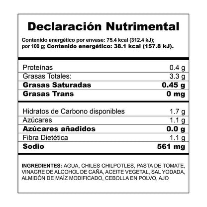 HERDEZ CHIPOTLES 12/198 G 5654