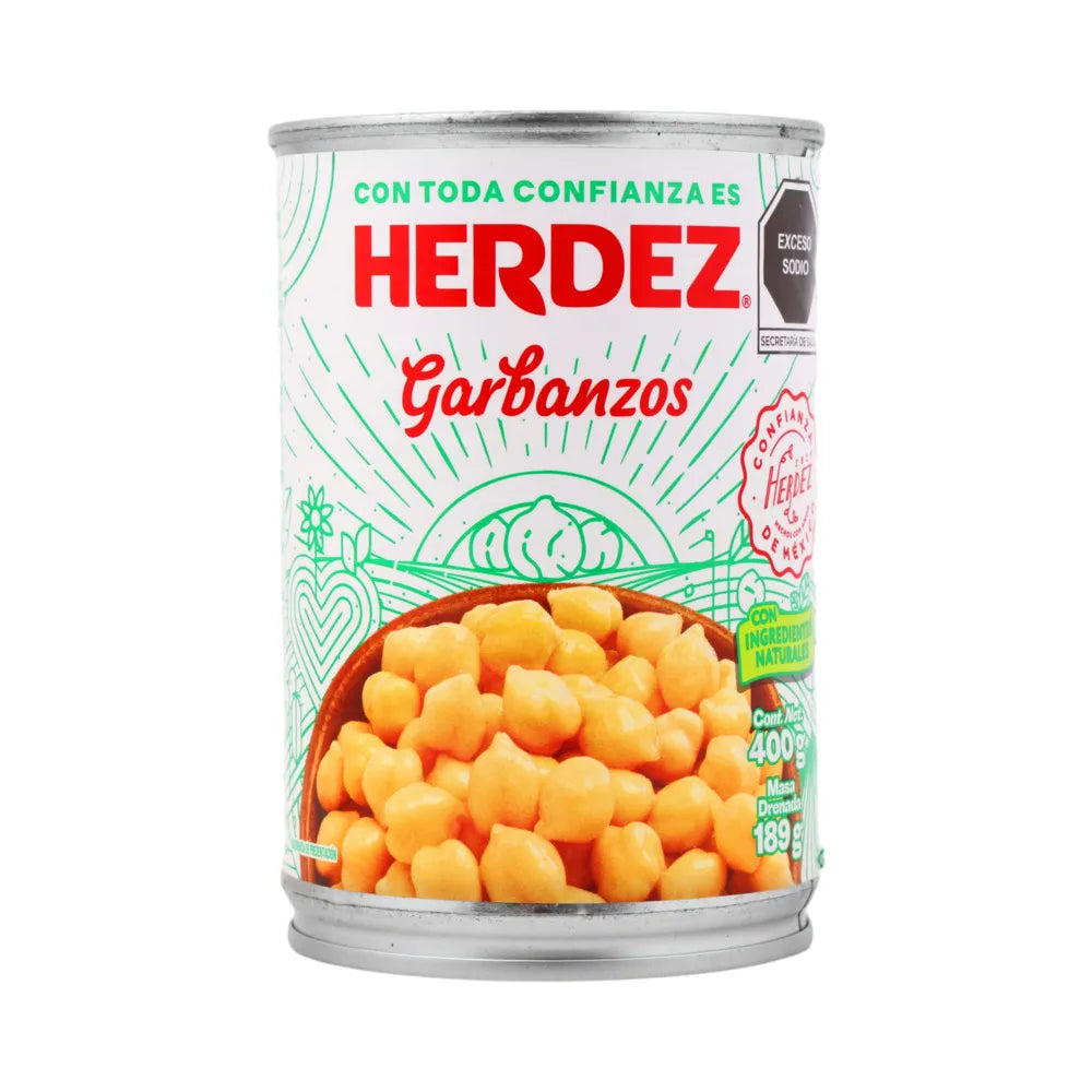 HERDEZ GARBANZO NATURAL 24/400 G