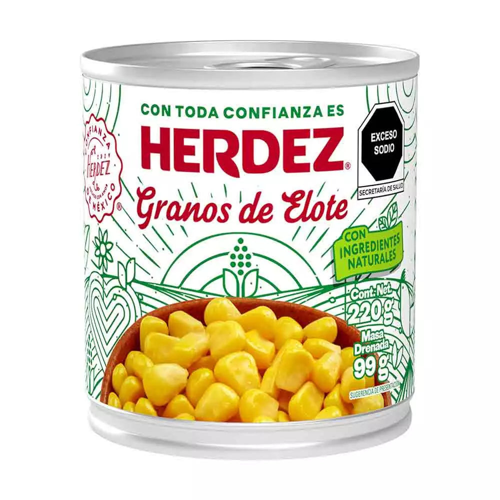 HERDEZ GRANO ELOTE 24/220 G