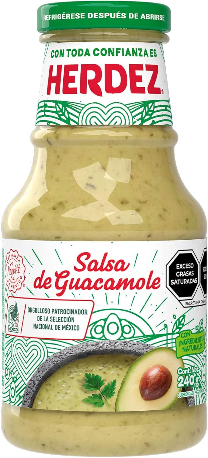 HERDEZ SALSA GUACAMOLE 6/240 G
