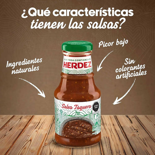 HERDEZ SALSA TAQUERA 12/240 G