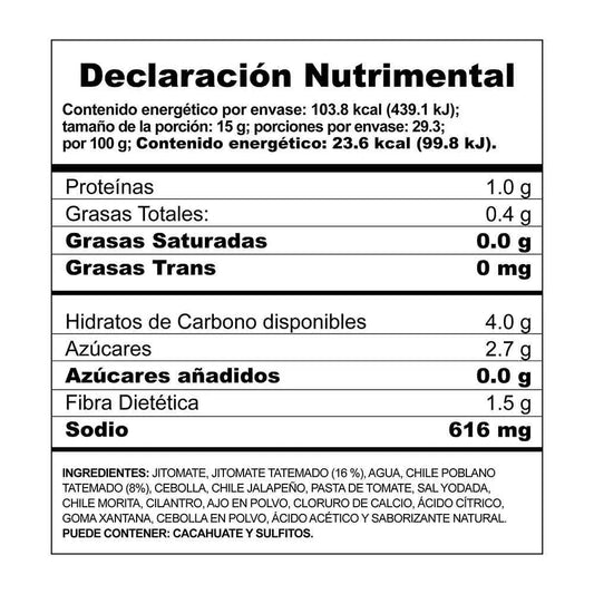 HERDEZ SALSA TATEMADA ROJA 12/240 G