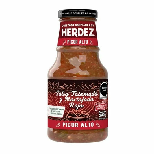 HERDEZ SALSA TATEMADA ROJA 12/240 G
