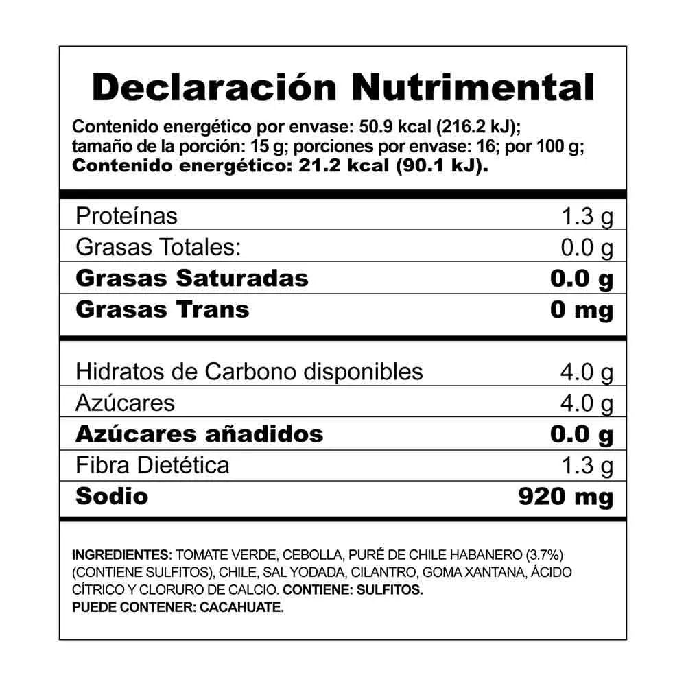 HERDEZ SALSA VERDE 12/240 G