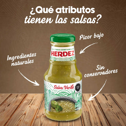 HERDEZ SALSA VERDE 12/240 G