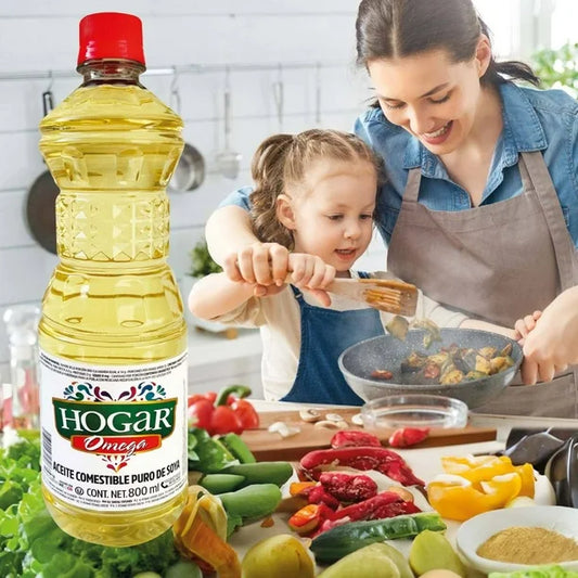 HOGAR ACEITE DE SOYA 12/800 ML