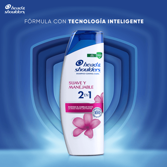 HEAD AND SHOULDERS SHAMPOO 2EN1 SUAVE Y MANEJABLE 10/650 ML