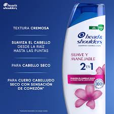 HEAD AND SHOULDERS SHAMPOO 2EN1 SUAVE Y MANEJABLE 24/24/10 ML