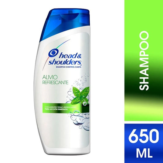 HEAD AND SHOULDERS SHAMPOO ALIVIO REFRESCANTE 10/650 ML