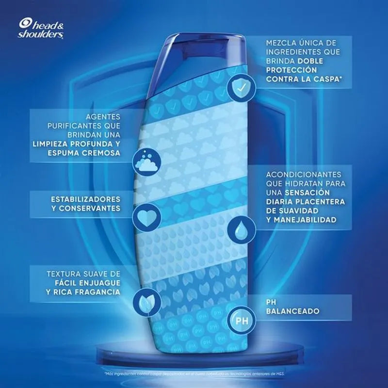 HEAD AND SHOULDERS SHAMPOO CRECE FUERTE DESDE LA RAIZ 650 ML