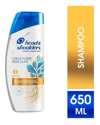 HEAD AND SHOULDERS SHAMPOO CRECE FUERTE DESDE LA RAIZ 650 ML