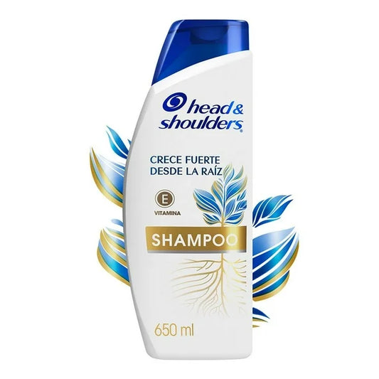 HEAD AND SHOULDERS SHAMPOO CRECE FUERTE DESDE LA RAIZ 650 ML