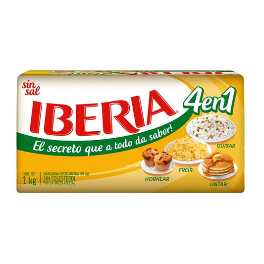 IBERIA MARGARINA SIN SAL C/1 K