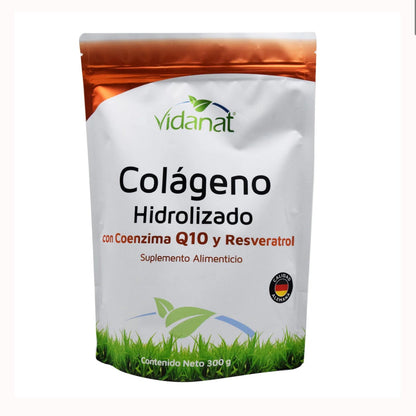 Colageno Hidrolizado Con Coenzima Q10 Y Resveratrol 300G