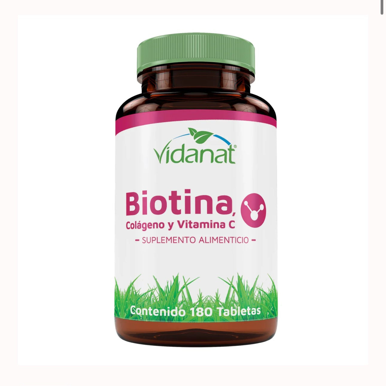 Biotina Colageno Y Vit C 180 Tab