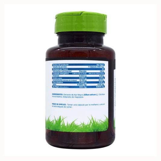 Ajo Negro 60 Cap