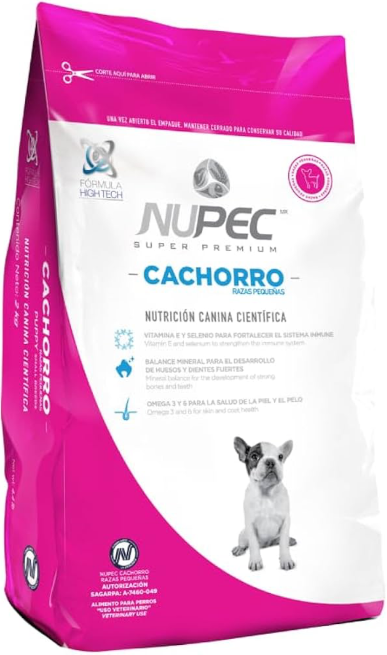 Nupec, Cachorro R.P, 8 kg (El empaque Puede Variar)