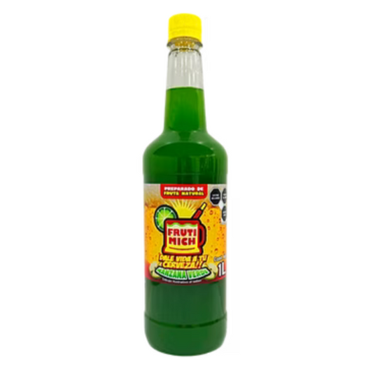 FRUTI MICH MANZANA VERDE CONT. NET. 1 L