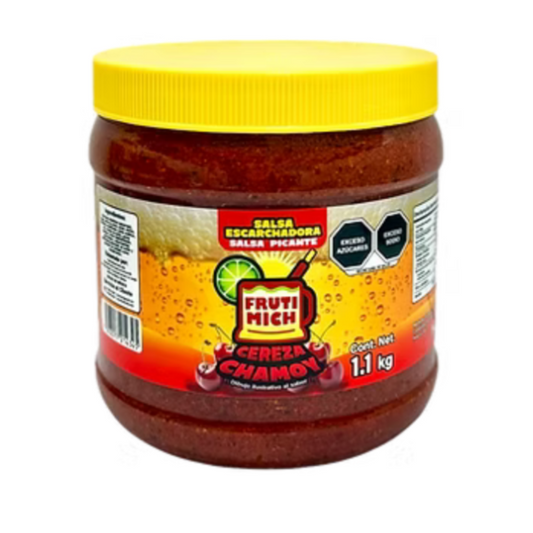 FRUTI MICH CHAMOY CEREZA CHAMOY CONT. NET. 1.1 k g SALSA ESCARCHADORA PICANTE