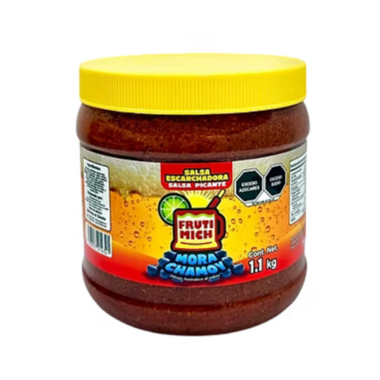 FRUTI MICH CHAMOY MORA CHAMOY CONT. NET. 1.1 k g SALSA ESCARCHADORA PICANTE