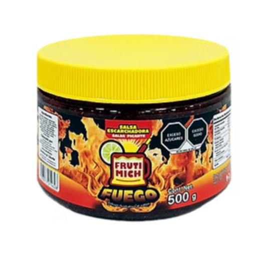 FRUTI MICH CHAMOY FUEGO SALSA ESCARCHADORA PICANTE