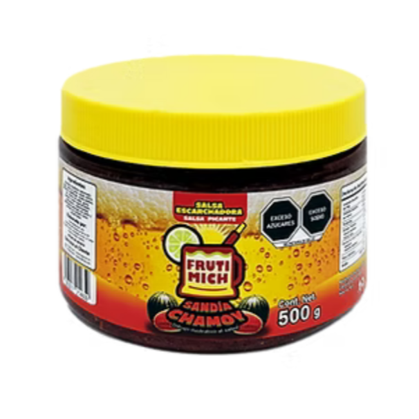 FRUTI MICH SANDÍA CHAMOY SALSA ESCARCHADORA PICANTE