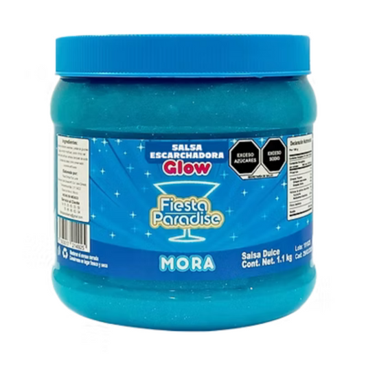 SALSA ESCARCHADORA GLOW SABOR MORA CONT. NET. 1.1 Kg