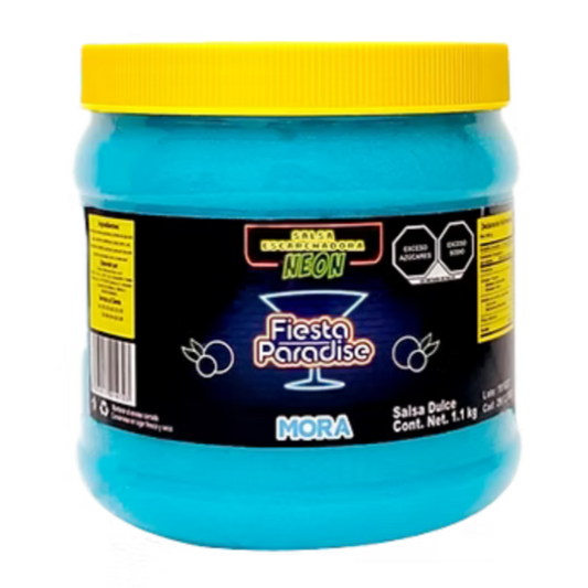 SALSA ESCARCHADORA NEÓN SABOR MORA CONT. NET. 1.1 Kg