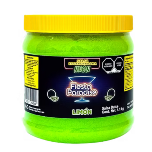 SALSA ESCARCHADORA NEÓN SABOR LIMÓN CONT. NET. 1.1 Kg