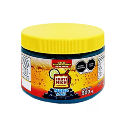 FRUTI MICH MORA POP SALSA ESCARCHADORA DULCE
