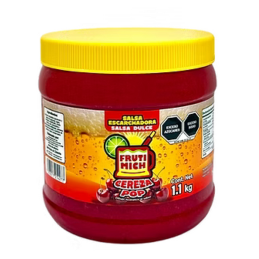 CEREZA POP CONT. NET. 1.1 k g SALSA ESCARCHADORA DULCE