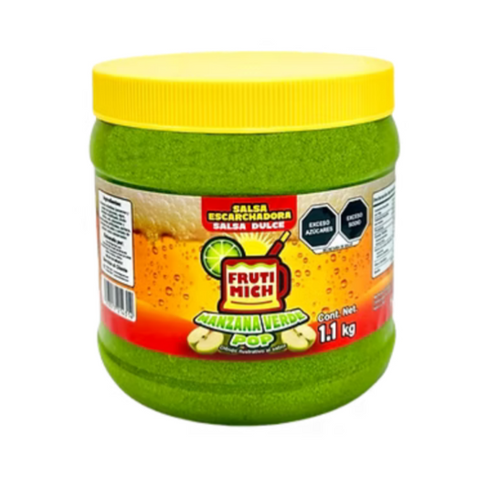 MANZANA VERDE POP CONT. NET. 1.1 k g SALSA ESCARCHADORA DULCE