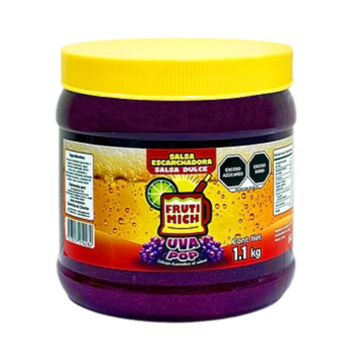 UVA POP CONT. NET. 1.1 k g SALSA ESCARCHADORA DULCE