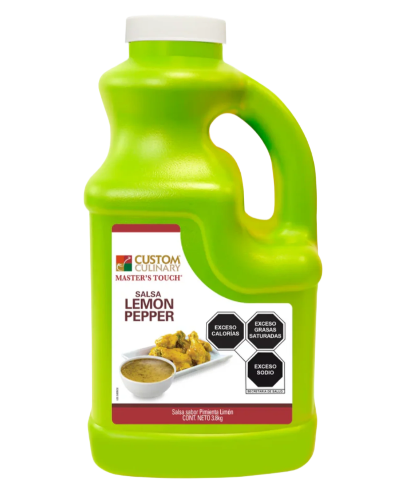 CUSTOM CULINARY SALSA LEMON PEPPER 3.7 Kg