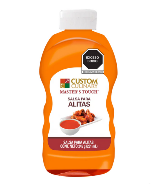 CUSTOM SALSA ALITAS 245g
