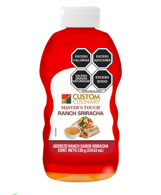 CUSTOM ADEREZO RANCH SIRACHA 230 g