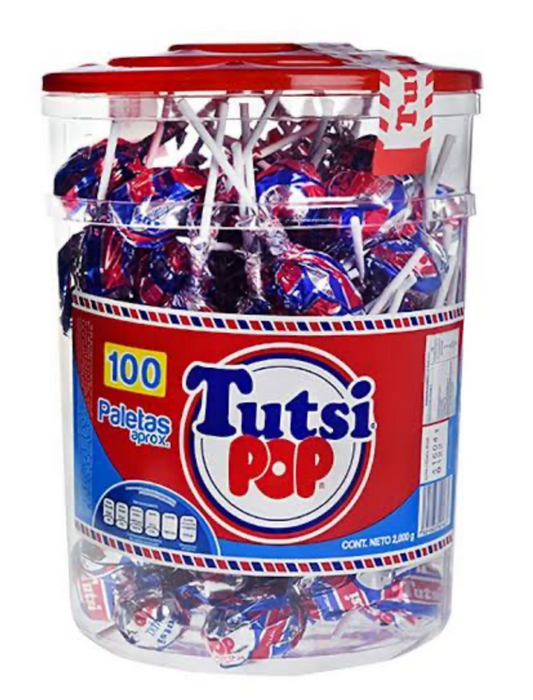 TUTSI POP VITROLERO 100pzs
