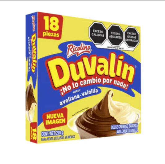 BARCEL DUVALIN AVELLANA VAINILLA 18pzs