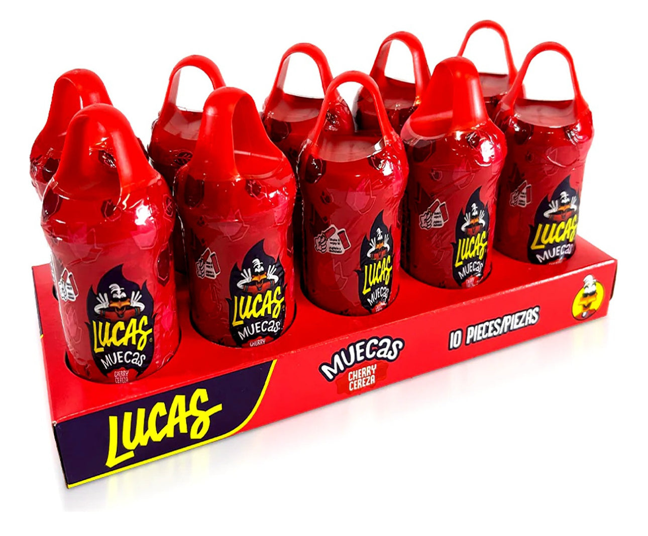 LUCAS MUECAS CEREZA 10pzs