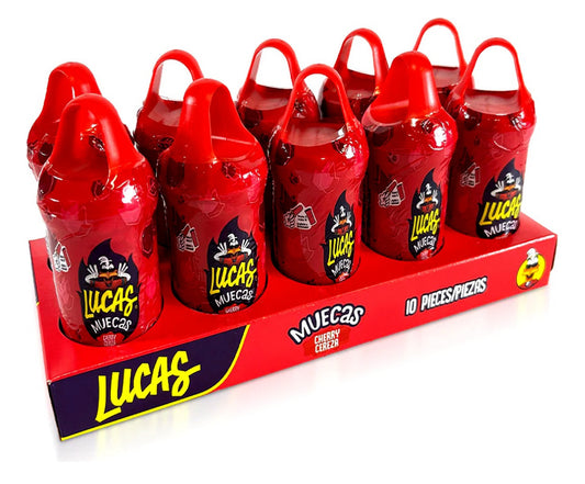 LUCAS MUECAS CEREZA 10pzs