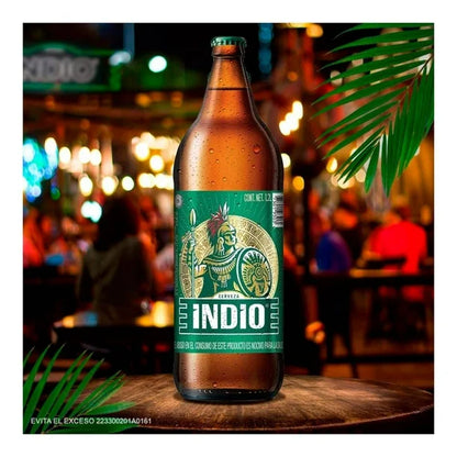 INDIO CERVEZA 12pzs 1200 ML