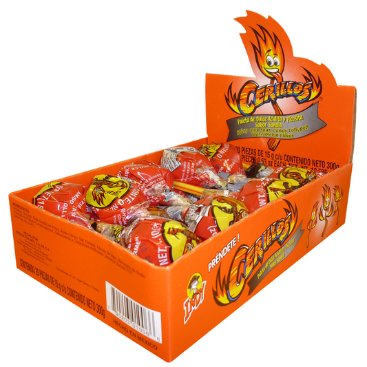 INDY CERILLOS / Sandia con tamarindo 20pzs
