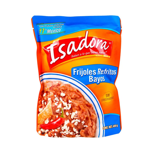 ISADORA FRIJOLES REFRITOS BAYOS 12/430 G