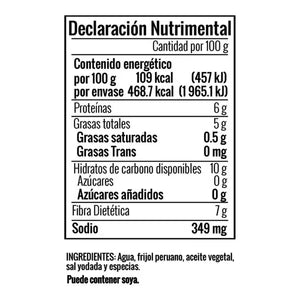 ISADORA FRIJOLES REFRITOS PERUANOS 12/430 G
