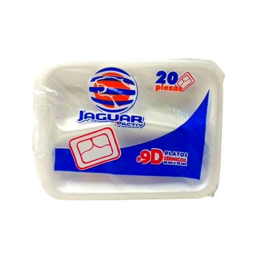 JAGUAR CHAROLA TERMICA C/DIV 9D 25/20PZ